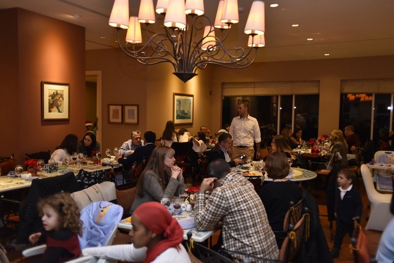 Christmas Eve at Mediterranee Restaurant
